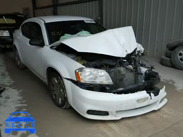 2014 DODGE AVENGER SE 1C3CDZAB9EN116124 image 0