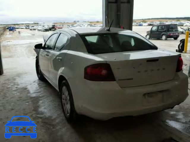 2014 DODGE AVENGER SE 1C3CDZAB9EN116124 image 2