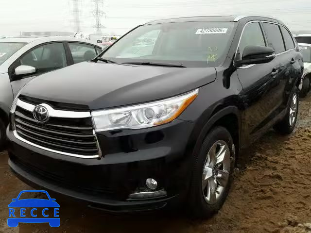2016 TOYOTA HIGHLANDER 5TDDKRFH7GS355123 зображення 1