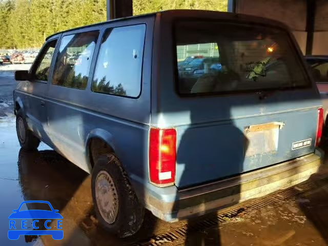 1990 PLYMOUTH VOYAGER 2P4FH25K4LR589889 image 2