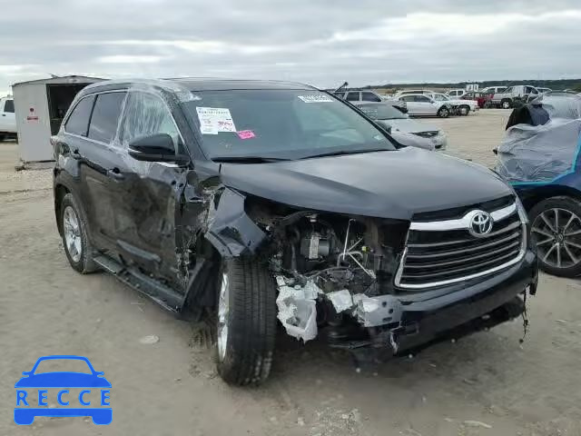 2014 TOYOTA HIGHLANDER 5TDYKRFH2ES012976 Bild 0