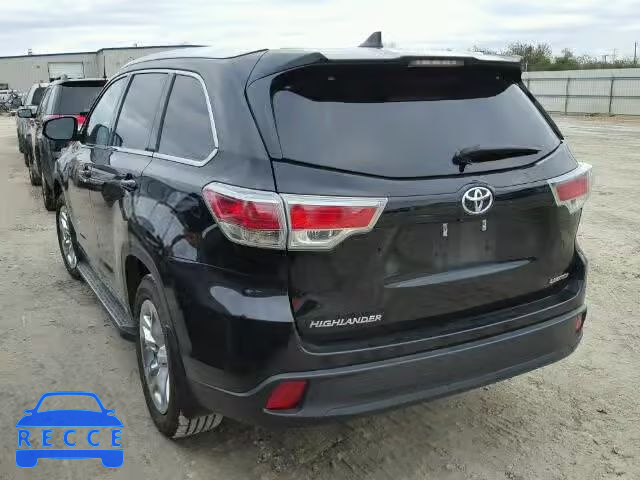 2014 TOYOTA HIGHLANDER 5TDYKRFH2ES012976 Bild 2