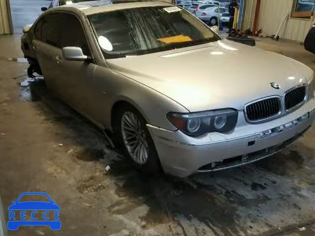 2005 BMW 745LI WBAGN63585DS60170 зображення 0