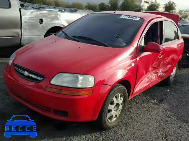 2005 CHEVROLET AVEO/LS KL1TD52615B491648 image 1