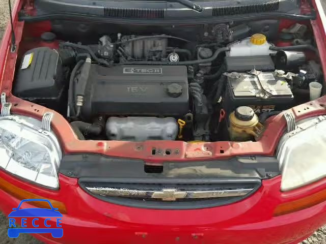 2005 CHEVROLET AVEO/LS KL1TD52615B491648 image 6