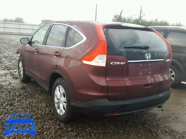 2014 HONDA CR-V EX 5J6RM4H53EL076900 image 2