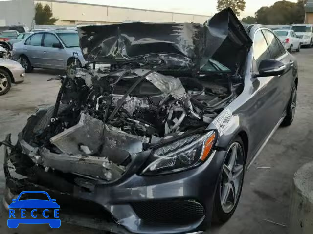 2015 MERCEDES-BENZ C300 55SWF4JB3FU072559 image 1