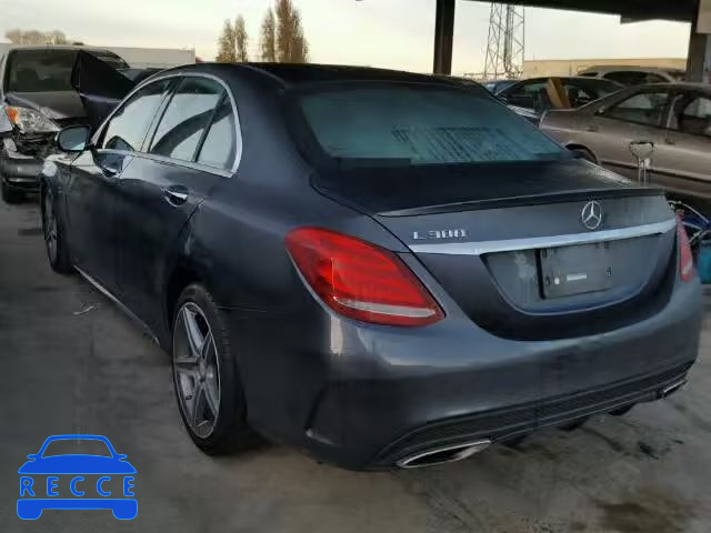 2015 MERCEDES-BENZ C300 55SWF4JB3FU072559 image 2