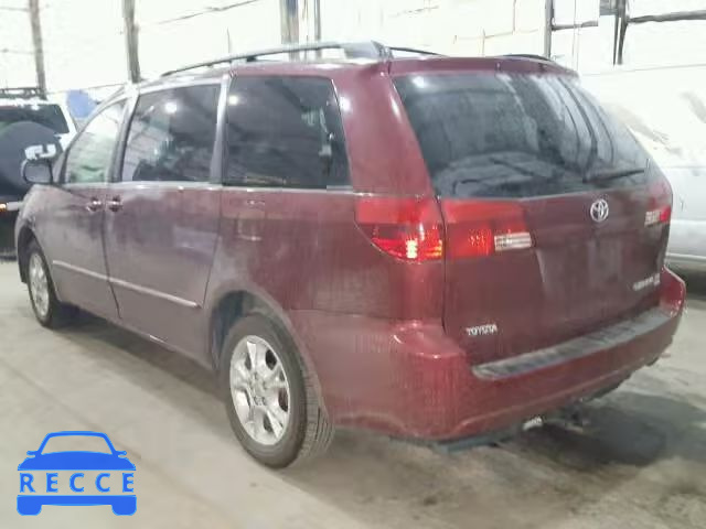 2004 TOYOTA SIENNA XLE 5TDBA22C74S019222 зображення 2