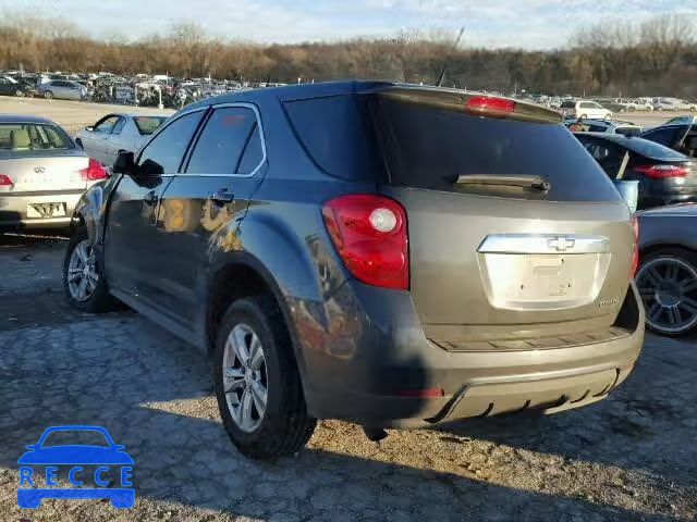 2011 CHEVROLET EQUINOX LS 2CNALBEC6B6272584 image 2