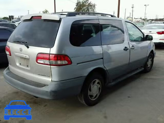 2001 TOYOTA SIENNA LE/ 4T3ZF13C11U376690 зображення 3