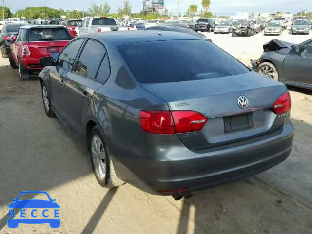 2011 VOLKSWAGEN JETTA SE 3VWDX7AJ0BM399423 image 2