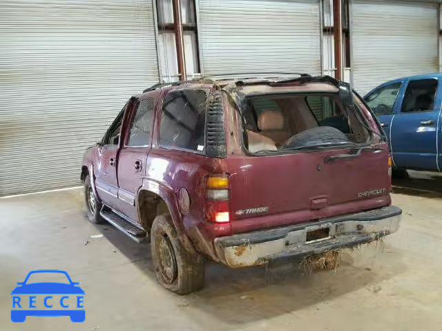 2002 CHEVROLET TAHOE K150 1GNEK13Z82R196887 image 2