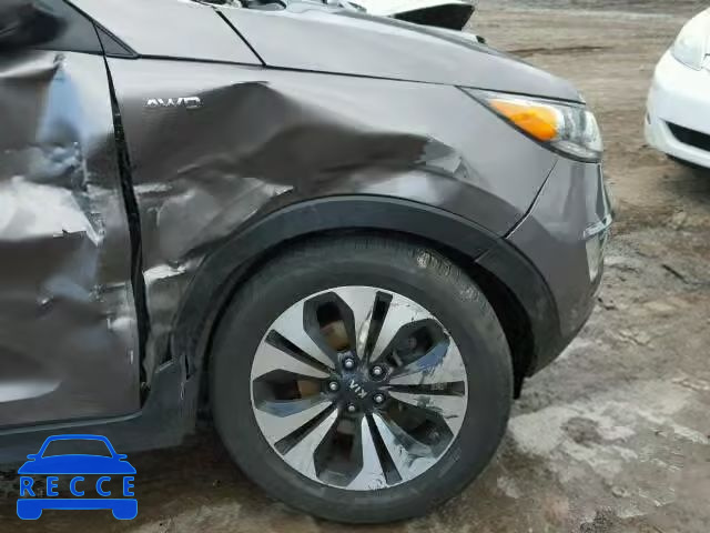 2013 KIA SPORTAGE S KNDPCCA62D7398366 image 9