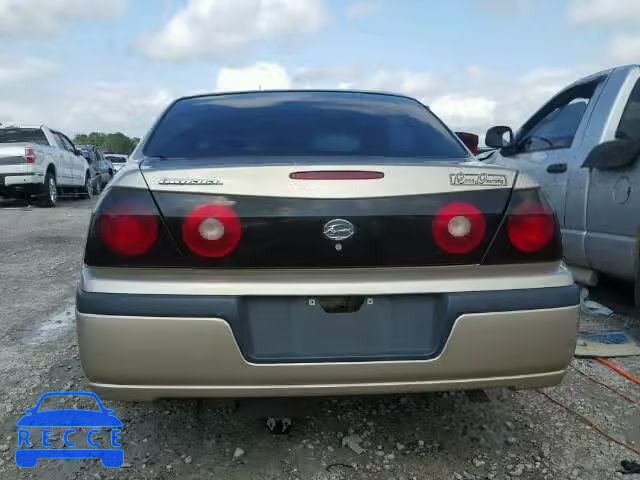 2005 CHEVROLET IMPALA 2G1WF52E759202144 image 9