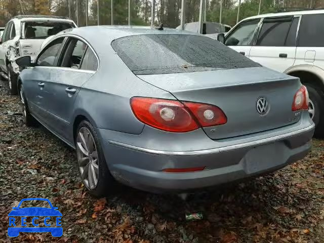 2012 VOLKSWAGEN CC LUXURY WVWHN7AN5CE541334 image 2