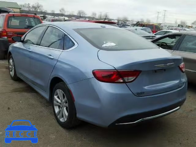 2015 CHRYSLER 200 LIMITE 1C3CCCAB8FN693793 image 2