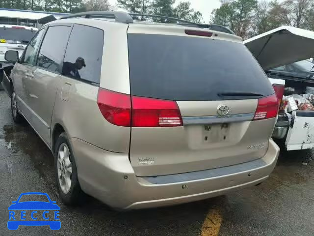 2004 TOYOTA SIENNA XLE 5TDZA22C74S189093 зображення 2