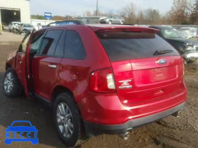 2011 FORD EDGE SEL 2FMDK3JC7BBA29451 image 2