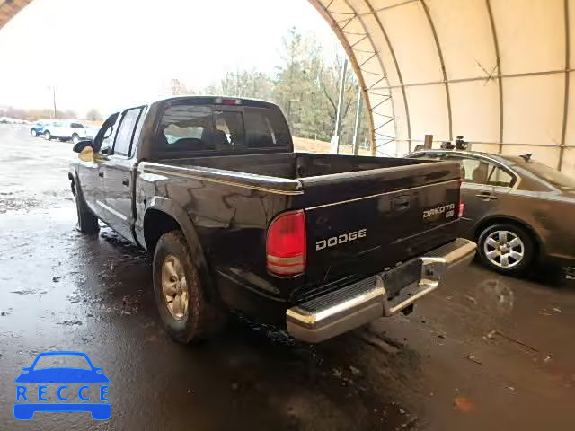 2003 DODGE DAKOTA QUA 1D7HG48Z93S124324 image 2