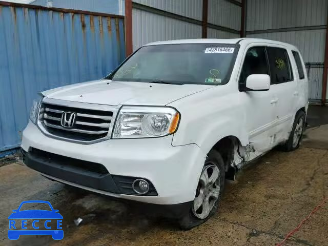 2014 HONDA PILOT EXL 5FNYF4H56EB049298 image 1