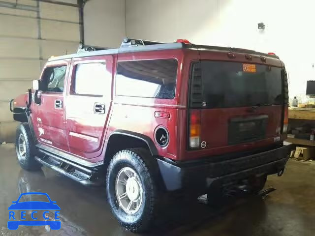 2003 HUMMER H2 5GRGN23U93H115968 image 2