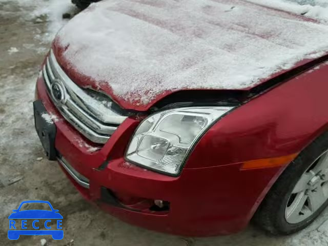 2007 FORD FUSION SE 3FAHP071X7R148668 зображення 9