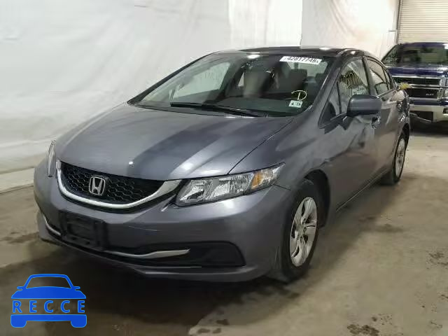 2014 HONDA CIVIC LX 2HGFB2F52EH507697 image 1