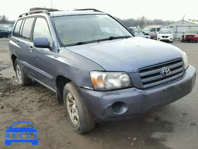 2004 TOYOTA HIGHLANDER JTEGD21A540100392 зображення 0