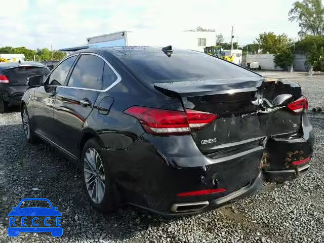 2015 HYUNDAI GENESIS KMHGN4JE7FU096367 image 2