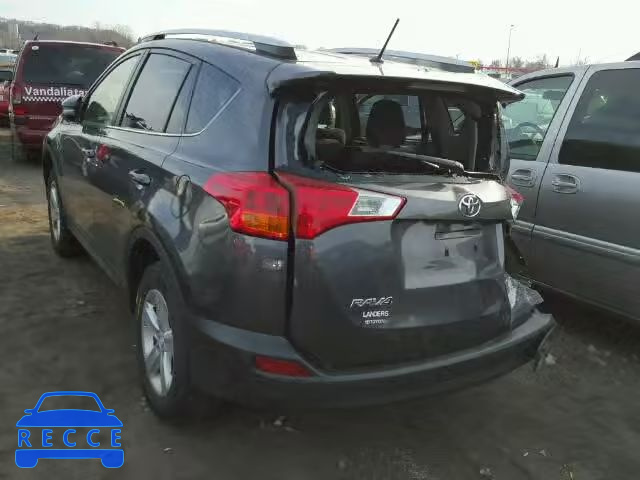 2013 TOYOTA RAV4 XLE JTMWFREV3DD004186 image 2