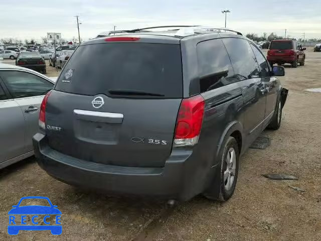 2007 NISSAN QUEST S/SE 5N1BV28U37N124205 image 3