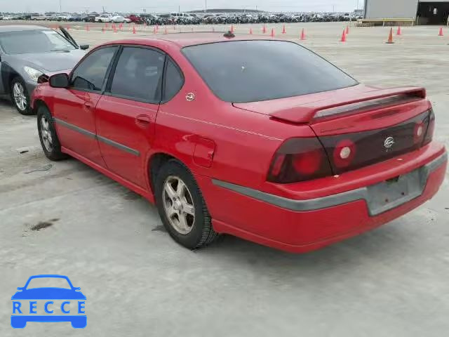 2003 CHEVROLET IMPALA LS 2G1WH55K639161207 image 2