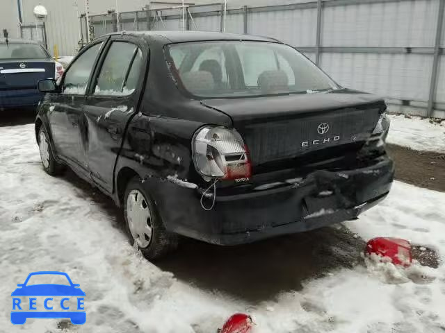 2001 TOYOTA ECHO JTDBT123X10110438 image 2