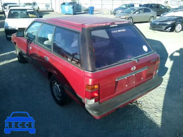 1989 SUBARU GL JF1AK43B1KB002548 Bild 2