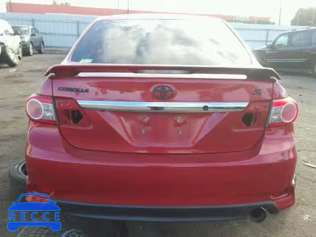 2013 TOYOTA COROLLA/S/ 2T1BU4EE2DC024501 зображення 9