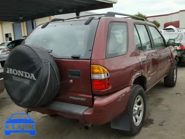 2002 HONDA PASSPORT E 4S6CK58W224405904 зображення 3