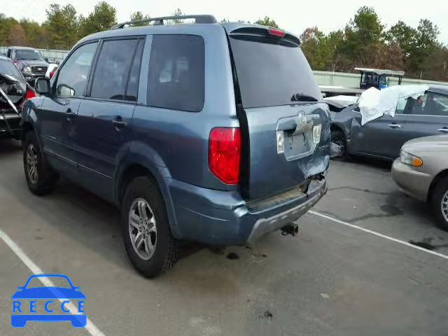 2005 HONDA PILOT EX 2HKYF18415H536626 image 2