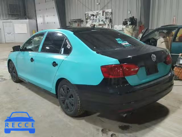 2014 VOLKSWAGEN JETTA SE 3VWD17AJ5EM409286 image 2