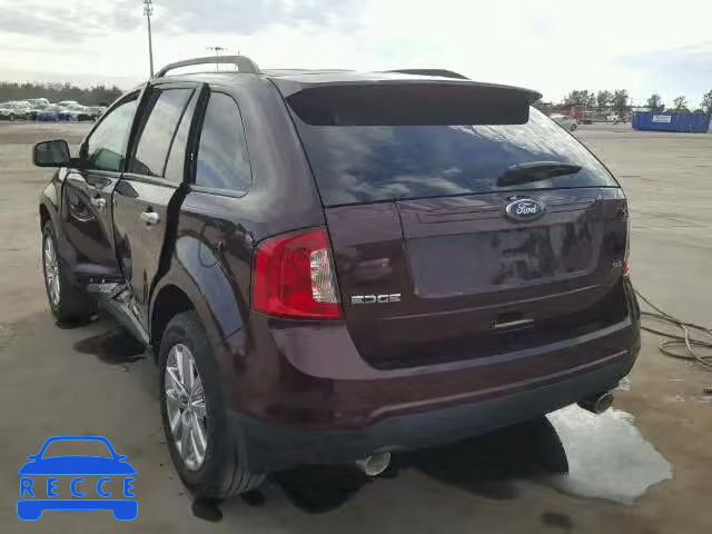 2011 FORD EDGE SEL 2FMDK3JC1BBA25556 зображення 2