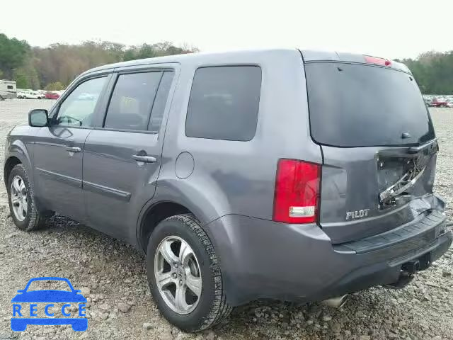 2014 HONDA PILOT EXL 5FNYF3H63EB007450 image 2