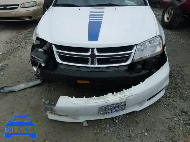 2012 DODGE AVENGER SX 1C3CDZCB0CN219409 image 9