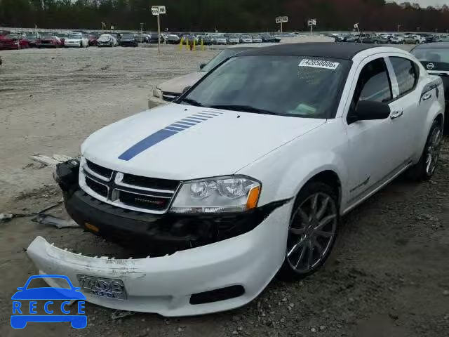 2012 DODGE AVENGER SX 1C3CDZCB0CN219409 Bild 1