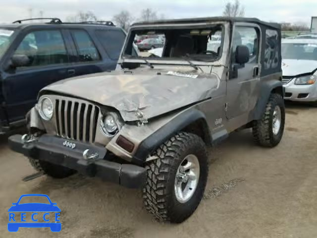 2004 JEEP WRANGLER X 1J4FA39S64P718172 Bild 1