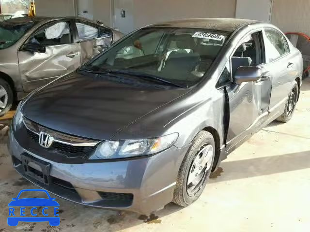 2011 HONDA CIVIC LX 19XFA1F56BE004662 зображення 1