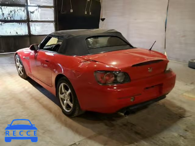 2002 HONDA S2000 JHMAP11472T002769 image 2