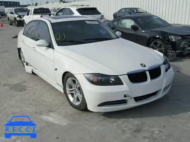 2008 BMW 328I SULEV WBAVC535X8FZ89769 зображення 0