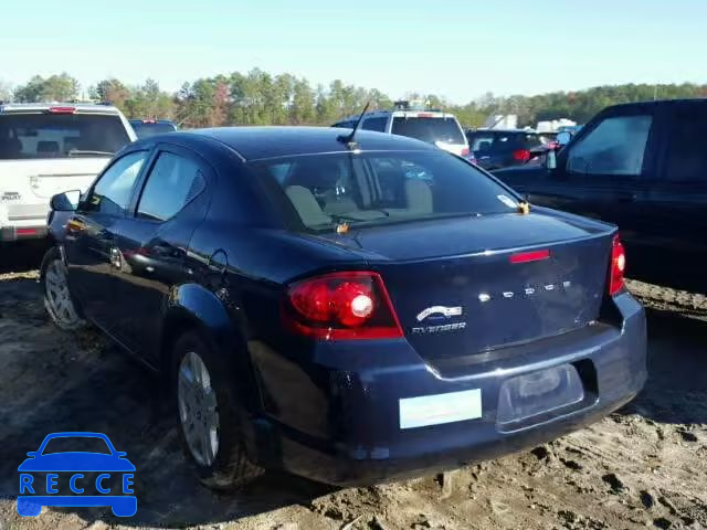 2014 DODGE AVENGER SE 1C3CDZAB7EN129518 image 2