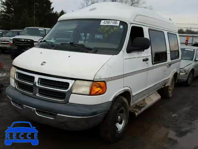 2001 DODGE RAM VAN B1 2B6HB11Y41K541791 зображення 1