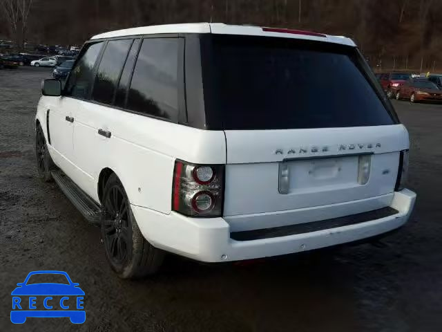 2011 LAND ROVER RANGE ROVE SALMF1D42BA356524 image 2